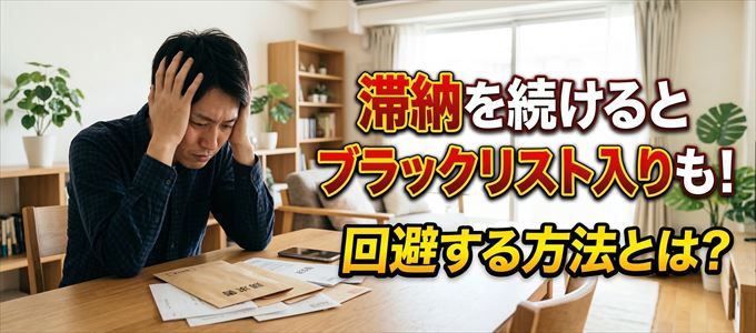 オリエントコーポレーションの滞納が続くと信用情報機関にブラックリスト入りも!